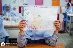 چهارشنبه امام رضایی در دبستان امام رضا علیه&zwnj;السلام