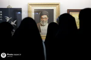 تشرف دانشجویان دانشکده روابط بین&zwnj;الملل وزارت امور خارجه به حرم مطهر رضوی