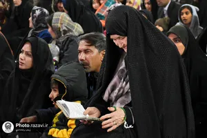 مراسم تحویل سال 1402 در حرم مطهر رضوی - 2