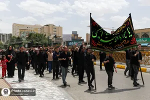 عزاداری روز شهادت جوادالائمه علیه&zwnj;السلام در حرم مطهر رضوی
