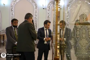 تشرف سرکنسول جدید پاکستان در مشهد به حرم مطهر رضوی