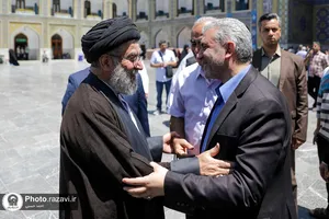 تشرف وزیر کار لبنان به حرم مطهر رضوی