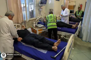 خدمت رسانی درالشفاء حرم به زائران دهه اخر صفر
