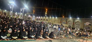 زائران عرب زبان حرم رضوی میهمان محفل قرآنی شدند