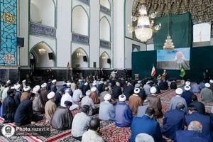 مجلس ترحیم حجت&zwnj;الاسلام والمسلمین الهی خراسانی در حرم مطهر رضوی