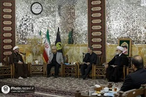 دیدار اعضای مجمع نمایندگان خراسان رضوی با تولیت آستان قدس رضوی