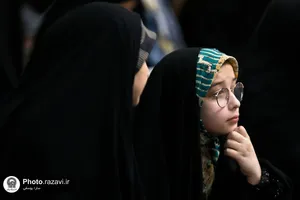 مراسم میلاد امام حسین(علیه&zwnj;السلام) در رواق نجمه خاتون