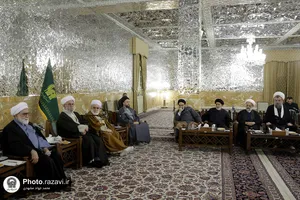 دیدار اعضای مجمع جهانی اهل بیت(ع) با تولیت آستان قدس رضوی