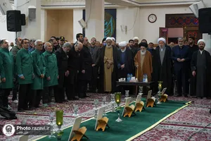 مراسم سالروز شهادت حضرت احمد بن موسی الکاظم در شیراز