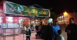 پذیرایی روزانه از ۶۰۰ زائر اربعین در موکب رضوی فسا
