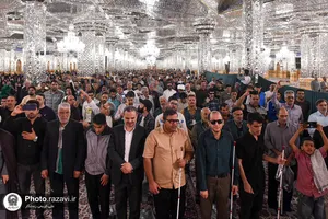 تشرف روشن&zwnj;دلان و توان&zwnj;یابان استان&zwnj;های مرکزی و زنجان به حرم مطهر رضوی