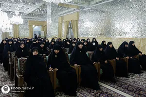 آیین اعطای احکام خدمه حرم مطهر رضوی