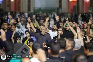 مراسم چهارپایه&zwnj;خوانی کشورهای جهان اسلام در حرم مطهر رضوی -2