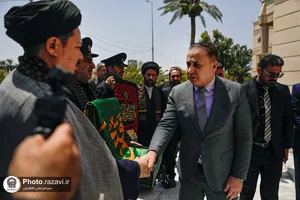 دیدار سفیران امام رئوف علیه&zwnj;السلام با مسئولین ارشد استان واسط عراق