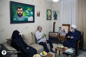 دیدار تولیت آستان قدس رضوی با خانواده شهدا