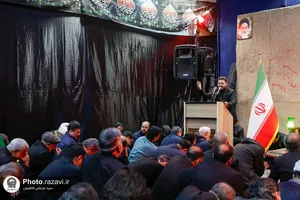 مجلس روضه فاطمیه در حرم مطهر رضوی-2