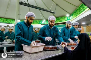 چایخانه حرم مطهر رضوی در ماه مبارک رمضان