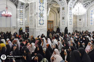 تشرف دانش&zwnj;آموزان مدارس استثنایی کشور به حرم مطهر رضوی