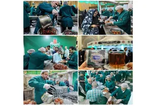 خدمت‌رسانی ۲۴ ساعته چایخانه‌های حرم مطهر رضوی در دهه کرامت