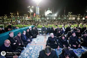 مراسم احیا شب بیست و سوم ماه مبارک رمضان در حرم مطهر رضوی - 2