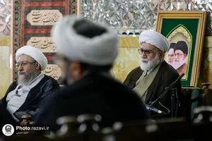 دیدار اساتید مدرسه &laquo;دارالعلم&raquo; با تولیت آستان قدس رضوی