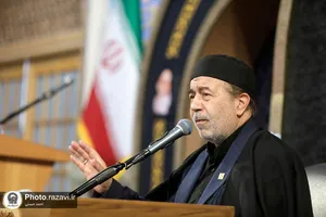 عزاداری شب شهادت امام هادی علیه&zwnj;السلام در حرم مطهر رضوی