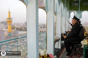 نخستین نقاره نوازی ماه ربیع الاول در حرم مطهر رضوی