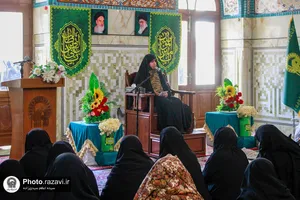 مراسم جشن میلاد حضرت علی(علیه&zwnj;السلام) در رواق نجمه خاتون