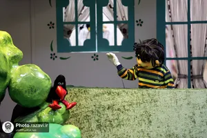 هیئت کبوترانه در رواق کودک