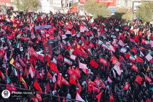 تشییع پیکر رهبر شهید انقلاب در مشهد مقدس-3