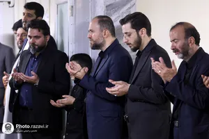 گرامیداشت شهدای خدمت در بیت آیت الله علم&zwnj;الهدی