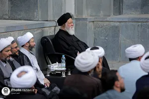 سخنرانی آیت الله علم الهدی در جمع طلاب مدرسه تابستانه دارالعلم