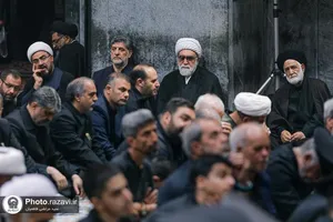 عزاداری دهه اول محرم با حضور تولیت آستان قدس رضوی