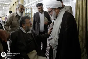 دیدار فرماندهان و پیشکسوتان دفاع مقدس با تولیت آستان قدس رضوی
