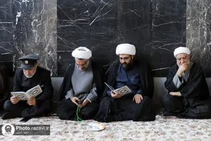 مراسم بزرگداشت شهید کامیاب در حرم مطهر رضوی