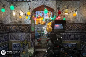پوشش رسانه ای مراسم تحویل سال در حرم مطهر رضوی