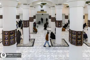 آیین &laquo;چراغ برات&raquo; در حرم مطهر رضوی