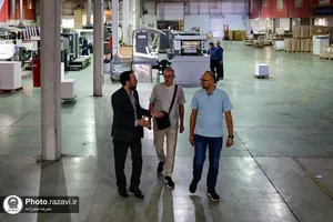 بازدید رئیس کتابخانه غازی خسروبیک از موسسات فرهنگی آستان قدس رضوی