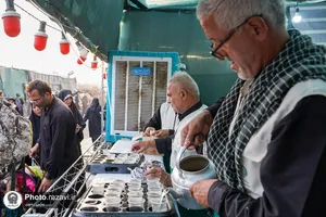 موکب خادمیاران رضوی استان مازندران در مرز مهران