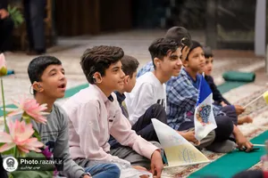نشست قرآنی ویژه کودکان ناشنوا در حرم مطهر رضوی