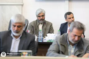 دیدار جمعی از فعالان فرهنگی و اجتماعی مشهد با تولیت آستان قدس رضوی