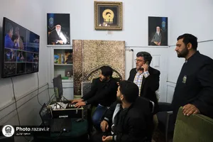 پشت صحنه تلاش خادمان رسانه ای همزمان با دهه کرامت (۱)
