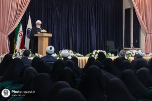 حضور تولیت آستان قدس رضوی در جمع طلاب مکتب نرجس