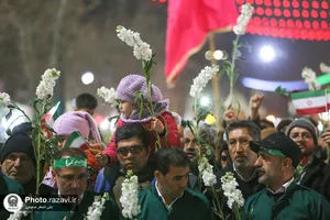 حال و هوای حرم مطهر رضوی در شب میلاد امام جواد علیه السلام