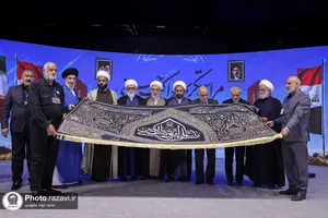 مراسم تکریم مواکب حسینی