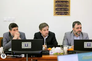 دیدار سرپرست شهرداری مشهد با قائم مقام تولیت آستان قدس رضوی