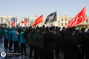 عزاداری هیئت عالم آل محمد در روز شهادت امام سجاد علیه السلام