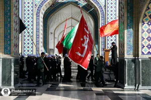 عزاداری هیئت عالم آل محمد در روز شهادت امام سجاد علیه السلام