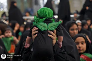 همایش "شیرخوارگان حسینی" در حرم مطهر رضوی-1