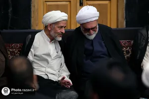 آئین اختتامیه دوره تابستانه طلاب در حرم مطهر رضوی